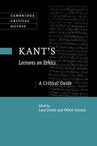 Beispielbild fr Kant's Lectures on Ethics: A Critical Guide (Cambridge Critical Guides) zum Verkauf von Lucky's Textbooks