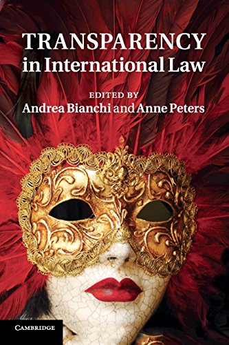 Stock image for Transparency in International Law for sale by Prior Books Ltd