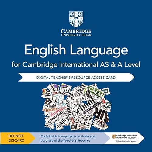 Stock image for Cambridge International As and a Level English Language Cambridge Elevate Teacher's Resource Access Card for sale by GF Books, Inc.