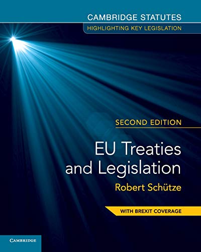 Stock image for EU Treaties and Legislation for sale by Better World Books Ltd
