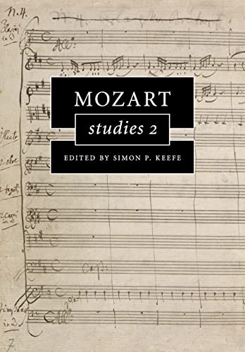 Beispielbild fr Mozart Studies 2 zum Verkauf von Revaluation Books