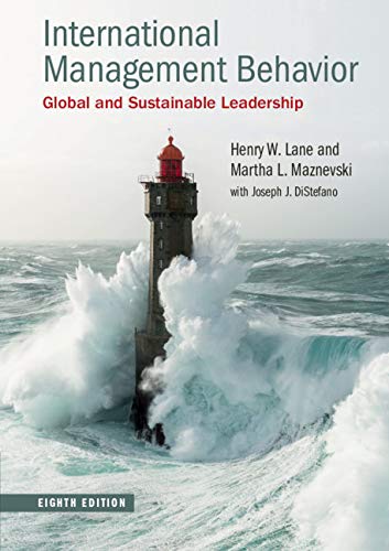 Beispielbild fr International Management Behavior: Global and Sustainable Leadership zum Verkauf von Prior Books Ltd