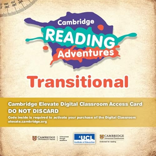 Stock image for Cambridge Reading Adventures Green to White Bands Transitional Cambridge Elevate Digital Classroom Access Card (1 Year) Bodman, Sue and Franklin, Glen for sale by Copernicolibri