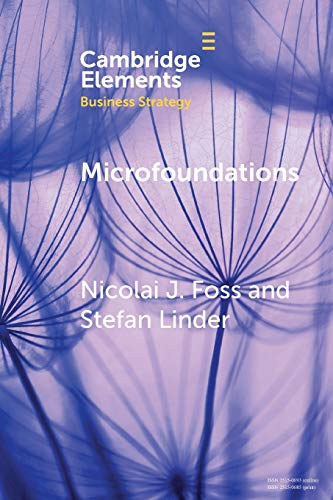 Stock image for Microfoundations: Nature, Debate, and Promise (Elements in Business Strategy) for sale by GF Books, Inc.