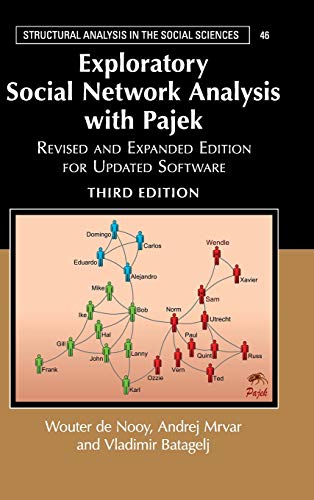 9781108474146: Exploratory Social Network Analysis with Pajek: Revised and Expanded Edition for Updated Software: 46 (Structural Analysis in the Social Sciences, Series Number 46)