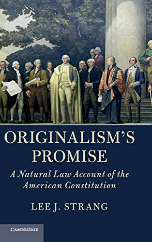 Imagen de archivo de Originalism's Promise a la venta por Brook Bookstore On Demand