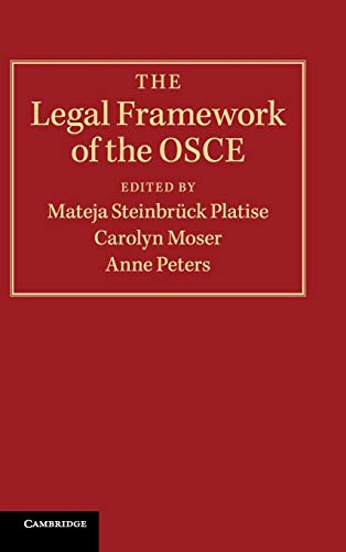 Imagen de archivo de The Legal Framework of the OSCE a la venta por Prior Books Ltd