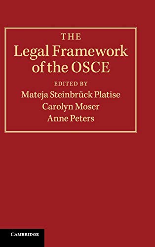 Stock image for The Legal Framework of the OSCE for sale by Prior Books Ltd