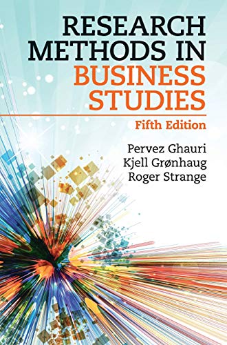 9781108486743: Research Methods in Business Studies