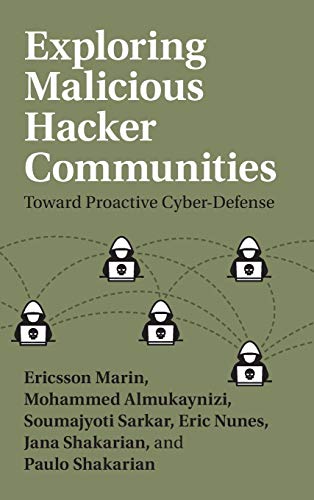 Stock image for Exploring Malicious Hacker Communities: Toward Proactive Cyber-Defense for sale by Lucky's Textbooks