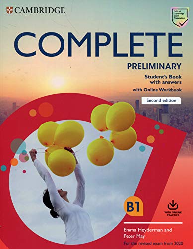 9781108525299: Complete preliminary. Revised exam 2020. Student's book with answers with online workbook: For the Revised Exam from 2020