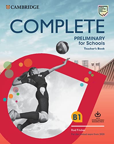 9781108539104: Complete preliminary for schools. For the revised exam from 2020. Teacher's book. Per le Scuole superiori. Con e-book. Con Contenuto digitale per download