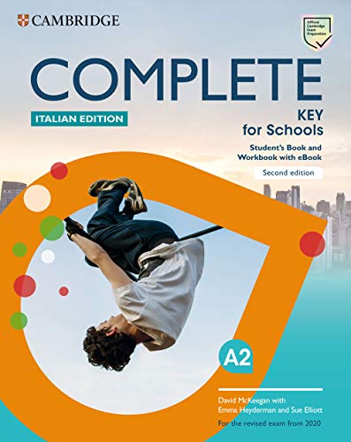 9781108539562: Complete Key for Schools Student's Book and Workbook with eBook Italian Edition