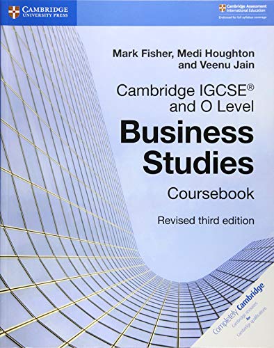 Stock image for Cambridge IGCSE® and O Level Business Studies Revised Coursebook (Cambridge International IGCSE) for sale by AMM Books