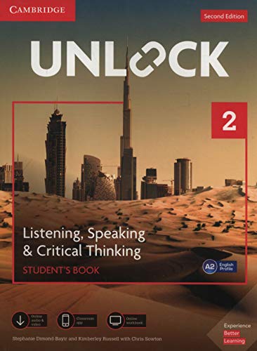 Imagen de archivo de Unlock Level 2 Listening, Speaking & Critical Thinking Student's Book (2nd edition) a la venta por Book Dispensary