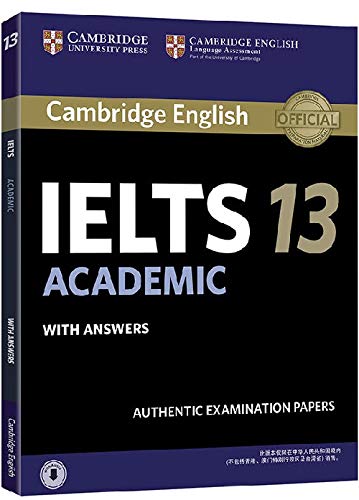 Stock image for Cambridge Ielts 13 Academic Student's Book with Answers with Audio China Reprint Edition for sale by ThriftBooks-Dallas