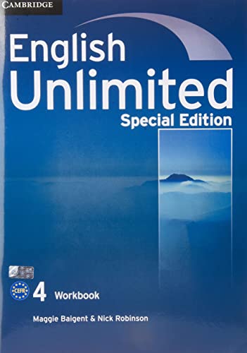 Imagen de archivo de English Unlimited Level 4 Coursebook with Online Workbook and Workbook Special Updated Saudi Edition a la venta por Bestsellersuk