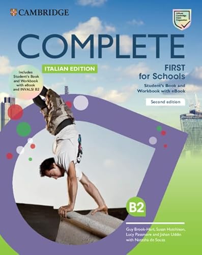 Imagen de archivo de Complete First for Schools Student's Book and Workbook With eBook and Invalsi Companion Pack a la venta por Blackwell's