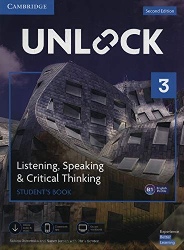 Imagen de archivo de Unlock Level 3 Listening, Speaking & Critical Thinking Student's Book, Mob App and Online Workbook w/ Downloadable Audio and Video a la venta por SecondSale