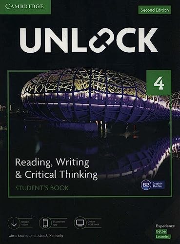 Imagen de archivo de Unlock Level 4 Reading, Writing, and Critical Thinking Student's Book (2nd edition) a la venta por Book Dispensary