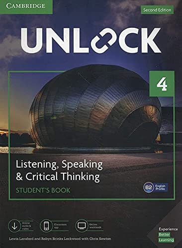Beispielbild fr Unlock Level 4 Listening, Speaking & Critical Thinking Student's Book (2nd edition) zum Verkauf von Book Dispensary