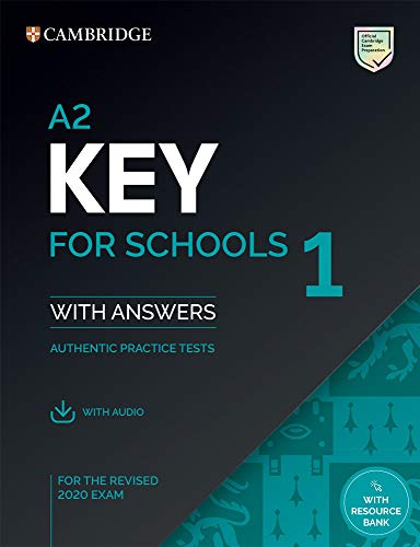 9781108676595: A2 Key for Schools 1. Practice Tests with Answers and Audio.: Authentic Practice Tests (SIN COLECCION)