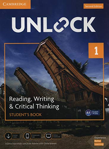 Stock image for Unlock Level 1 Reading, Writing, & Critical Thinking Student's Book + Online Workbook With Downloadable Video: Includes Moble App for sale by Revaluation Books