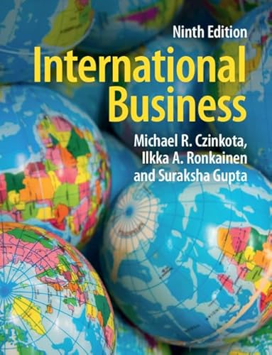 Beispielbild fr International Business zum Verkauf von GF Books, Inc.