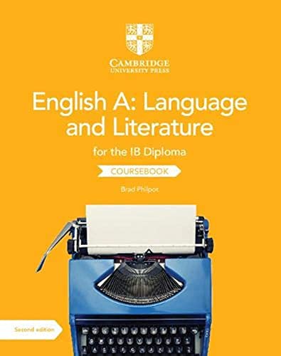 Stock image for English A: Language and Literature for the IB Diploma Coursebook for sale by Phatpocket Limited