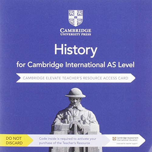 Stock image for Cambridge International AS Level History Digital Teacher's Resource Access Card for sale by Lucky's Textbooks