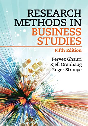 Imagen de archivo de Research Methods in Business Studies a la venta por Prior Books Ltd