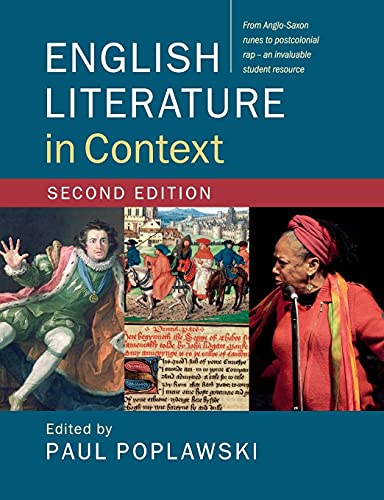 9781108716437: ENGLISH LITERATURE IN CONTEXT - 2ND EDITION (SOUTH ASIA EDITION) [Paperback] Paul Poplawski