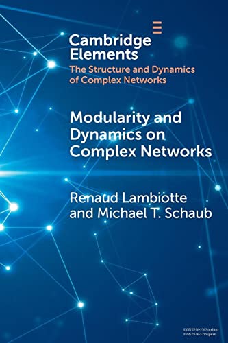 9781108733533: Modularity and Dynamics on Complex Networks
