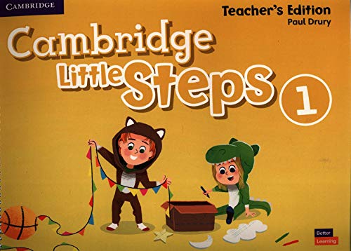 Beispielbild fr Cambridge Little Steps. 1 Teacher's Edition zum Verkauf von Blackwell's