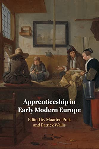 Imagen de archivo de Apprenticeship In Early Modern Europe a la venta por GreatBookPrices