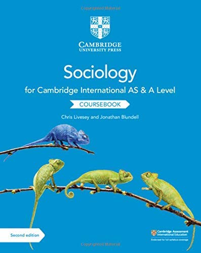 Imagen de archivo de Cambridge International AS and A Level Sociology Coursebook a la venta por HPB-Red