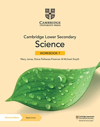9781108742818: Cambridge lower secondary science. Workbook 7. Per la Scuola media. Con e-book. Con espansione online