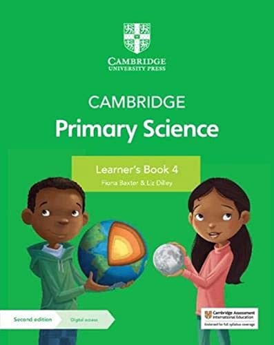 Stock image for Cambridge Primary Science Learner's Book 4 with Digital Access (1 Year) for sale by AwesomeBooks