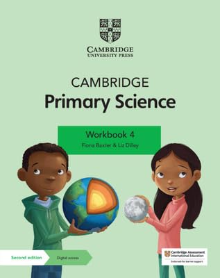 Stock image for Cambridge Primary Science Workbook 4 with Digital Access (1 Year) for sale by AwesomeBooks