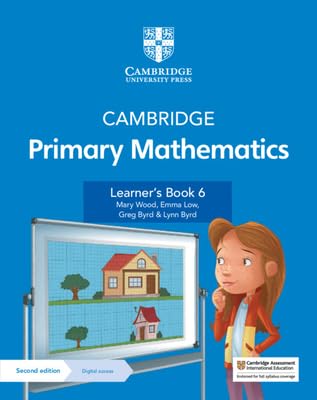Stock image for Cambridge Primary Mathematics Learner's Book 6 with Digital Access (1 Year) (Cambridge Primary Maths) for sale by GF Books, Inc.