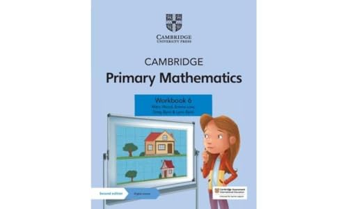 Stock image for NEW Cambridge Primary Mathematics Workbook with Digital Access Stage 6 for sale by Romtrade Corp.