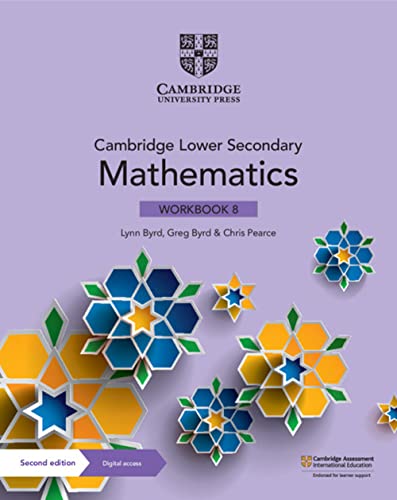 Immagine dell'editore per Cambridge Lower Secondary Mathematics Workbook 8 with Digital Access (1 Year) (Cambridge Lower Secondary Maths) venduto da AMM Books