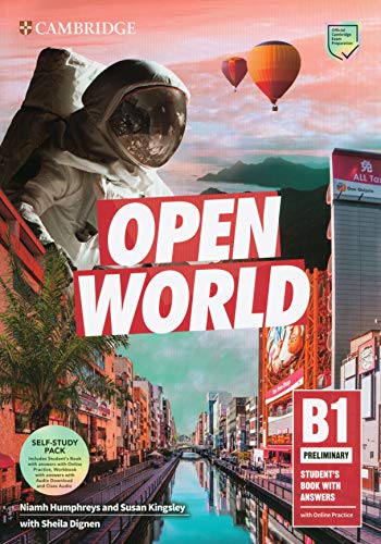 Imagen de archivo de Open World Preliminary Self Study Pack (SB w Answers w Online Practice and WB w Answers w Audio Download and Class Audio): Student's Booko w Answers w . WB w Answers w Audio Download and Class Audio a la venta por AMM Books