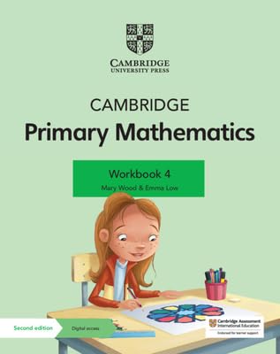 9781108760027: Cambridge Primary Mathematics Workbook 4 with Digital Access (1 Year) (Cambridge Primary Maths)