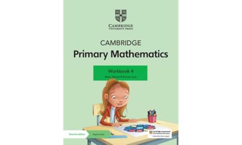 Stock image for Cambridge Primary Mathematics Workbook 4 with Digital Access (1 Year) (Cambridge Primary Maths) for sale by Book Deals