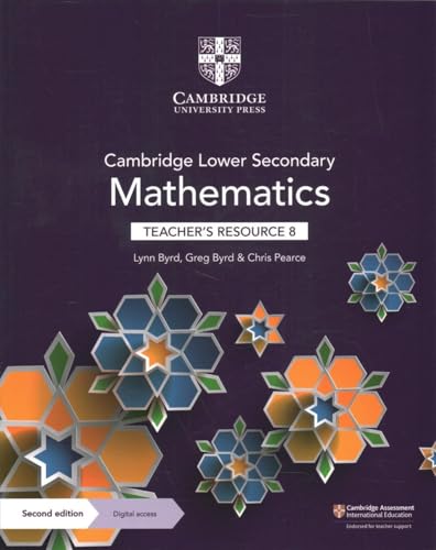 Beispielbild fr Cambridge Lower Secondary Mathematics Teacher's Resource 8 with Digital Access (Cambridge Lower Secondary Maths) zum Verkauf von AwesomeBooks