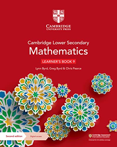 Immagine dell'editore per Cambridge Lower Secondary Mathematics Learner's Book 9 with Digital Access (1 Year) (Cambridge Lower Secondary Maths) venduto da AMM Books