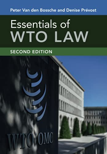 Stock image for Essentials of WTO Law for sale by Books Unplugged