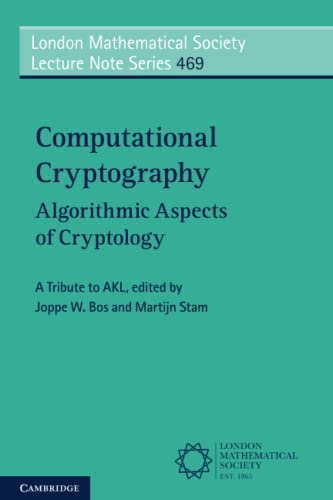 Image d'archives pour Computational Cryptography: Algorithmic Aspects of Cryptology (London Mathematical Society Lecture Note Series) mis en vente par Chiron Media