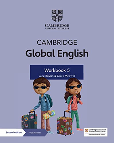 Imagen de archivo de Cambridge Global English Workbook 5 with Digital Access (1 Year): for Cambridge Primary English as a Second Language (Cambridge Primary Global English) a la venta por HPB-Red